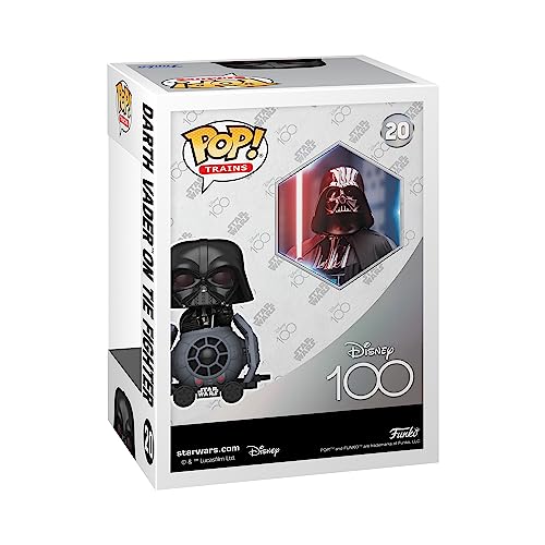 Funko POP! Trains: Disney 100 - Darth Vader - Star Wars - Exclusivo De Amazon - Figuras Miniaturas Coleccionables Para Exhibición - Idea De Regalo - Mercancía Oficial - Juguetes Para Niños Y Adultos
