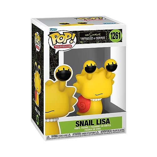 Funko Pop! TV: Simpsons S9- Snail Lisa Simpson - The Simpsons - Figura de Vinilo Coleccionable - Idea de Regalo- Mercancia Oficial - Juguetes para Niños y Adultos - TV Fans