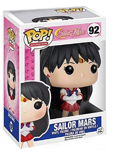 Funko - Sailor Mars Figura de Vinilo, colección de Pop, seria Sailor Moon (7302)