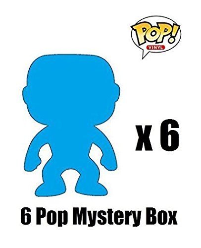 Funko - SG_B071KCM11J_US Mystery - Juego de 6 Figuras, Incluye 1 Figura elegida al Azar, de edición Limitada, Exclusiva o de persecución