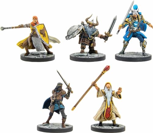 Gale Force Nine GF971133 Dungeons & Dragons: The Wild Beyond The Witchlight – Valor's Call (5 figs)