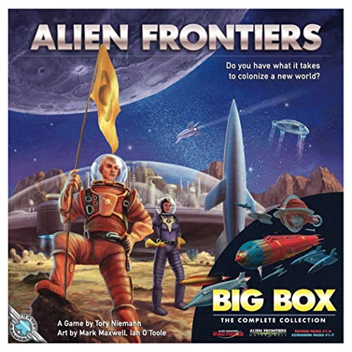 Game Salute Alien Frontiers Big Box - English