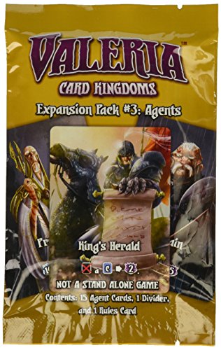 Game Salute DMGVCK011 Expansion Pack #3: Agents Valeria: Card Kingdoms, Multicolor