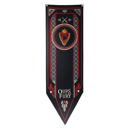 game thrones merch - banner de casa game thrones Greyjoy 150X45CM