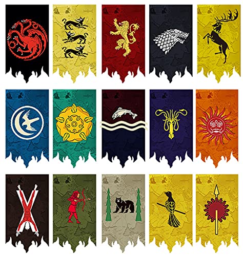 game thrones poster - banner de casa game thrones Greyjoy 100X65CM