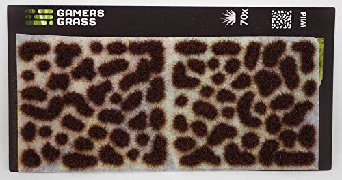 Gamers Grass: Grass Tufts Brown GG4-B - Caña de pescar (4 mm), color marrón