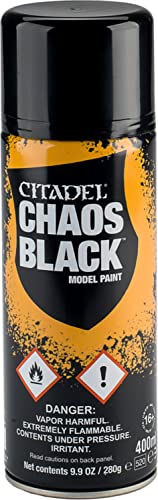 Games Workshop Citadel Chaos Spray Negro