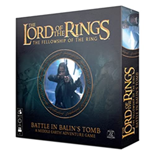 Games Workshop - El señor de los anillos - Batalla en la tumba de Balin (juego en caja), gris