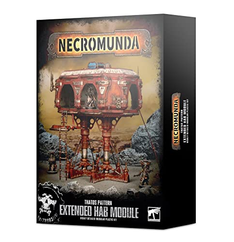 Games Workshop - Warhammer 40.000 - Necromunda Thatos Patrón: Módulo Hab extendido