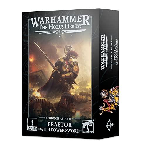 Games Workshop - Warhammer - La herejía de Horus - Legiones Astartes: Praetor con espada de poder