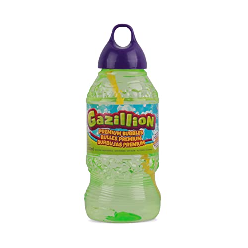 Gazillion - Solución de pompas de 2L, recarga de líquido de pompas para varitas, impulso, pistolas y máquinas de burbujas para niños