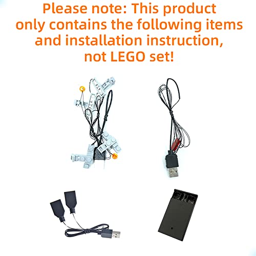 GEAMENT Kit de Luces LED Compatible con Lego El Poderoso Bowser (The Mighty Bowser) - para Super Mario 71411 (Juego Lego no Incluido)