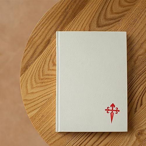 Gemelolandia | Pack 5 pegatinas de la cruz de Santiago en tamaño 8x6cm | Stickers Para Decorar Todo Tipo de Superficies