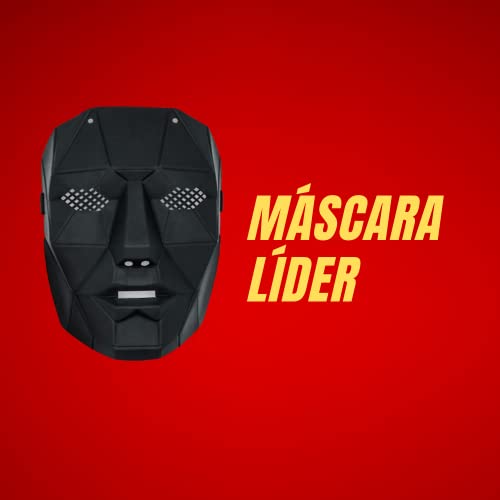 Genérico Máscara para Carnaval. Disfraz para fiestas con llavero de regalo. Líder del Juego.