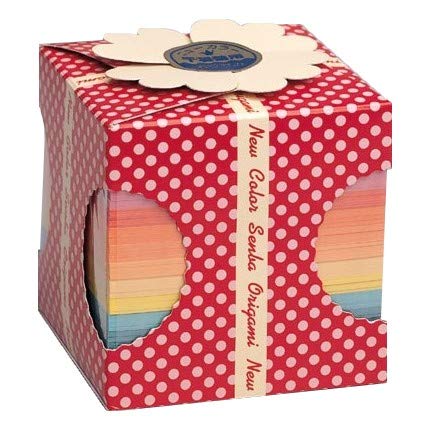 Genérico Papel Origami - Pack de Papel Origami - Senbazuru (1000 grúas) - 15 Colores Pastel Surtidos - 1005 Hojas - 7cm x 7cm