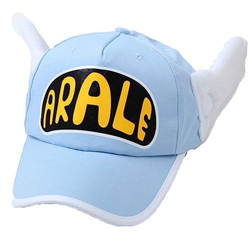 Generico Sombrero de Cosplay Ajustable Arale Chan Dr. Slump & Arale (Azul claro estándar)