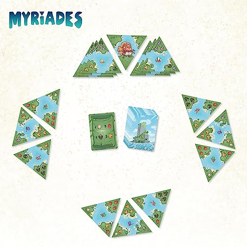Ghost Dog - Myriades - Board Game -The Game Where You Need To Be Logical, Skillfull and Quick - Ages 7 and up - 1-5 Players - Multilingual: English & French