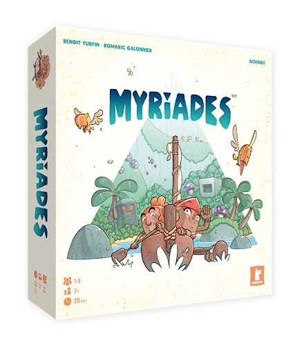 Ghost Dog - Myriades - Board Game -The Game Where You Need To Be Logical, Skillfull and Quick - Ages 7 and up - 1-5 Players - Multilingual: English & French