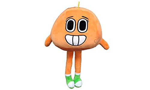 GMBALL El Asombroso Mundo de Gumball - Peluche Darwin Personaje Naranja 40cm - Calidad Super Soft -Naranja-