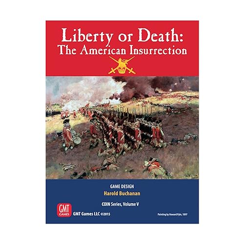 GMT Games GMT1508 Liberty or Death: The American Insurrection (Moneda), Multicolor