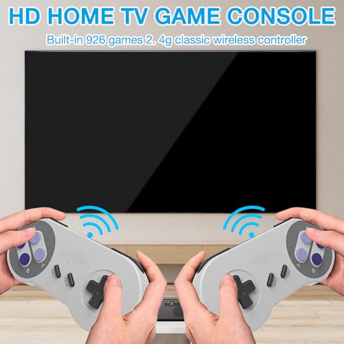 Gobesty Retro Game Stick más de 5000 Juegos, Salida HDMI 4K y Controlador inalámbrico de 2.4 GHz para conectar y Jugar en la televisión