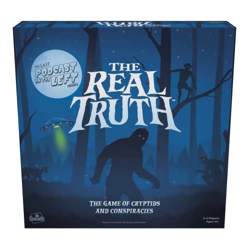 Goliath Games-El último Podcast a la Izquierda Presenta: La verdadera Verdad, Color Azul Oscuro, Talla única (Vivid Toy Group 922977)