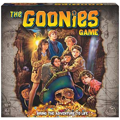 Goonies, The Goonies Game Retro Vintage 80's Family Movie Juego de Mesa, para niños a Partir de 10 años