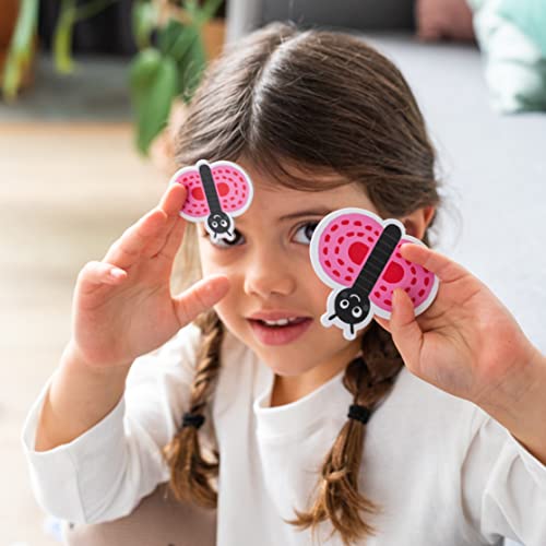 Goula - Catch It! Butterflies Juego de mesa preescolar de agilidad visual para niños a partir de 3 años