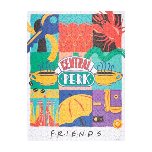 Grupo Erik Puzzle 500 Piezas Friends - Puzzle Friends con Caja - Rompecabezas 61x45,7 cm - Regalos Friends Serie, Friends Merchandising Oficial