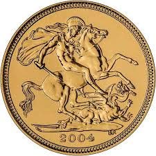 Half Gold Sovereign (Medio Soberano de Oro)