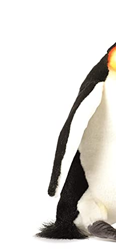 Hansa- Pingüino Empeurador 25cmH Peluche, 3159, Negro