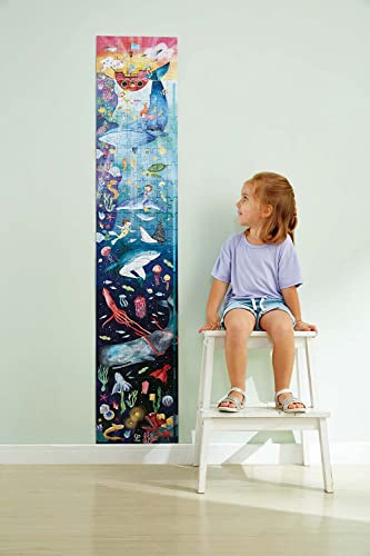 Hape-E1634 Wasserwelt Ocean Life Puzzle1.5 Meter Long, Multicolor (E1634)