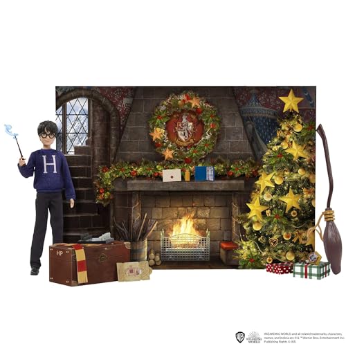 Harry Potter Calendario de Adviento Muñecos de juguete con accesorios sorpresa, +3 años (Mattel HND80)