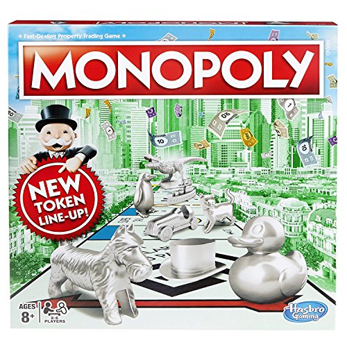 Hasbro Gaming - Monopoly clásico, Juego de Mesa (00009) (versión Inglesa)
