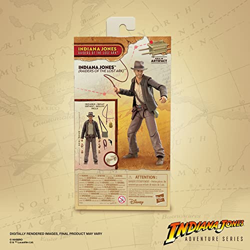 Hasbro Indiana Jones en Busca del Arca perdida - Juguete de la línea Adventure Series - Figuras de acción de 15 cm - a Partir de 4 años, F6060