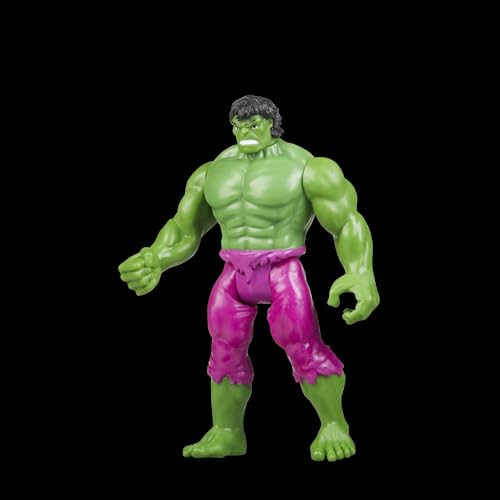 Hasbro - Marvel Legends Series - Figura de Hulk de 9,5 cm - Colección Retro 375