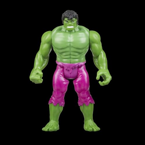 Hasbro - Marvel Legends Series - Figura de Hulk de 9,5 cm - Colección Retro 375
