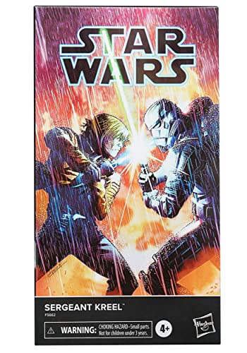 Hasbro Sargeant Kreel Fig 15 cm Star Wars Comic Black 25 Anniversary F56625l0