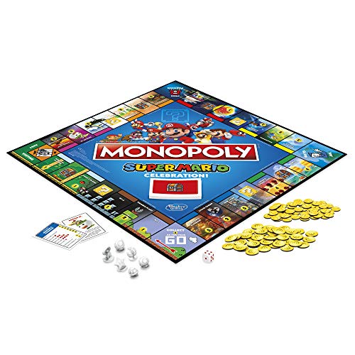 Hasbro Super Mario Celebration Board Game Monopoly *English Version* games