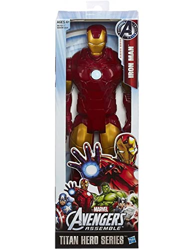 Hasbro Vengadores Avengers Figura Titan Iron Man, 30 Centímetros