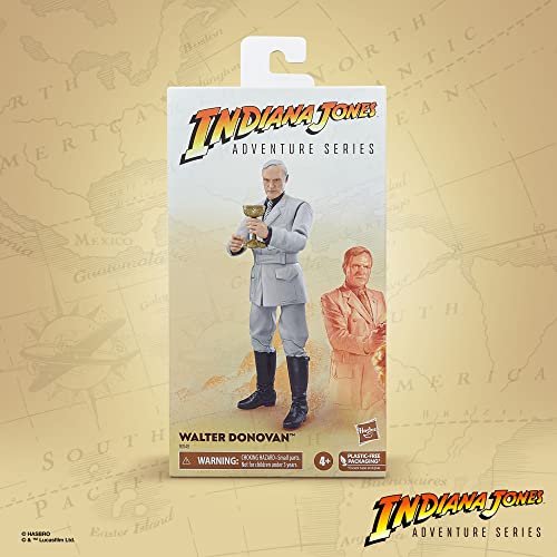 Hasbro- Walter Donovan Fig 15 cm Indiana Jones Adventure Series (F6049)