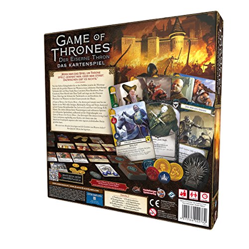 Heidelberger HEI0351 Game of Thrones Juego de Cartas: Trono de Hielo, Set básico, 2ª edición, en alemán -