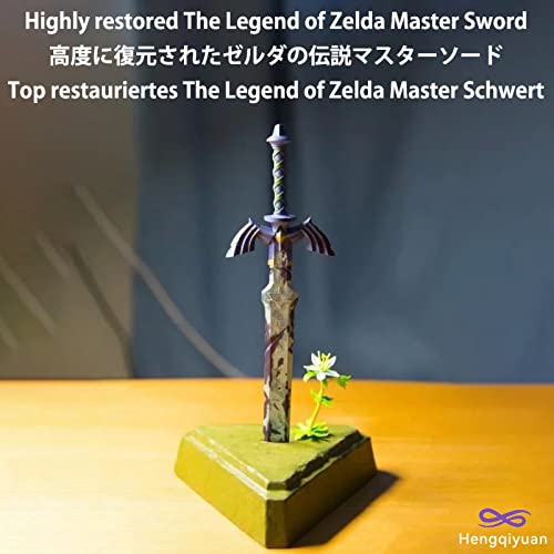 Hengqiyuan Zelda Master Sword Skyward Blade Zelda Figura PVC Modelo Kid Toy Anime Fans Caja,A