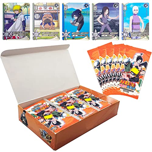 Henkodo 36 tarjetas de anime, tarjetas coleccionables, juegos de cartas, tarjetas de cumpleaños, juego de anime, tarjetas comerciales, regalo de cumpleaños para niños y adolescentes