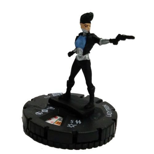 Heroclix DC Superman and the Legion of Super-Heroes #013 Ladytron completo con tarjeta