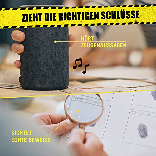 Hidden Games Tatort Königsmord - Juego de crimen - Regicicio (edición alemana) - Escape Room. Juego para principiantes, no apto para jóvenes, para 1-6 personas a partir de 16 años