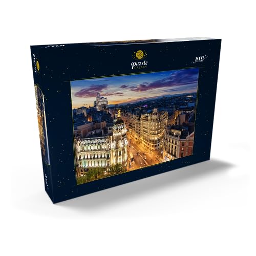 Horizonte De Madrid, España - Premium 1000 Piezas Puzzles - Colección Especial MyPuzzle de Puzzle Galaxy