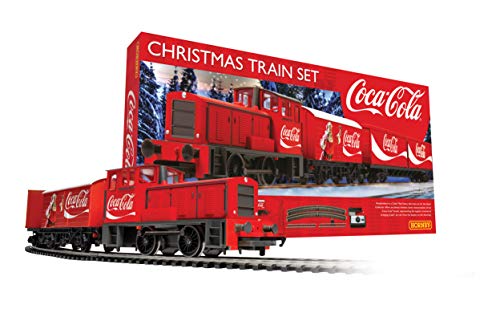 Hornby R1233 Coca-Cola Christmas Train Set Model, Red
