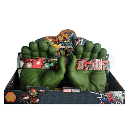 Hulk Gamma Grip Fists - Juego de roles, incluye 2 puños Hulk Gamma Grip, juguetes para niños y adultos, guantes de manos de superhéroe, puños de juguete para niños, accesorios para niños y niñas