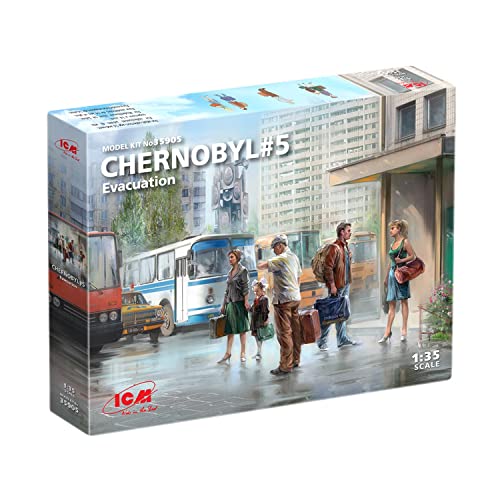 ICM- Chernobyl Kit de Modelo de plástico, Multicolor (35905)